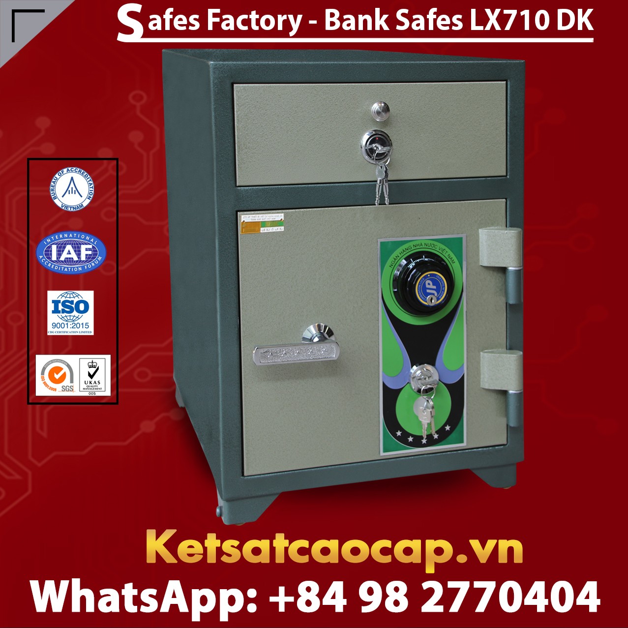 Safe Deposit Box made in Viet Nam