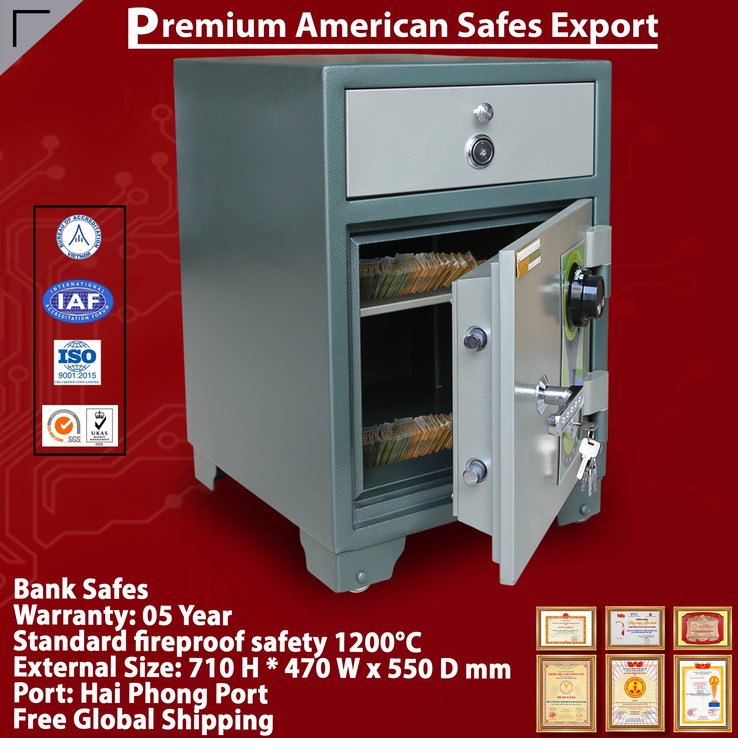 Safe Deposit Box High Quality Price Ratio‎