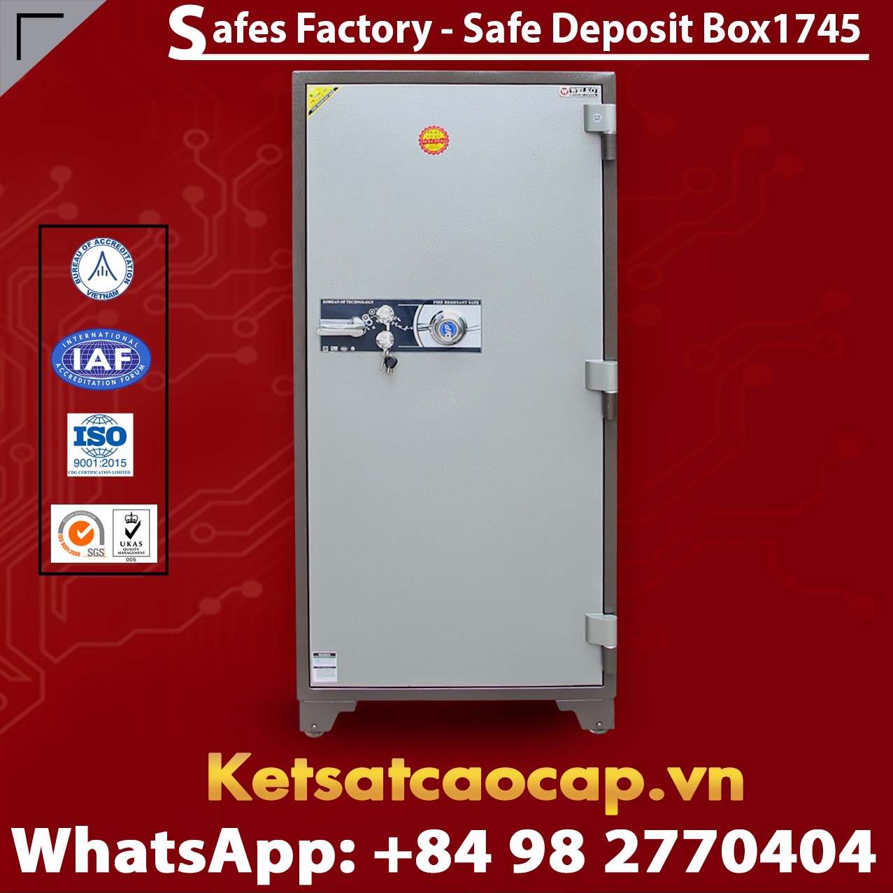 Bank Deposit Safes LX1745 Newest Design Secure For Bank