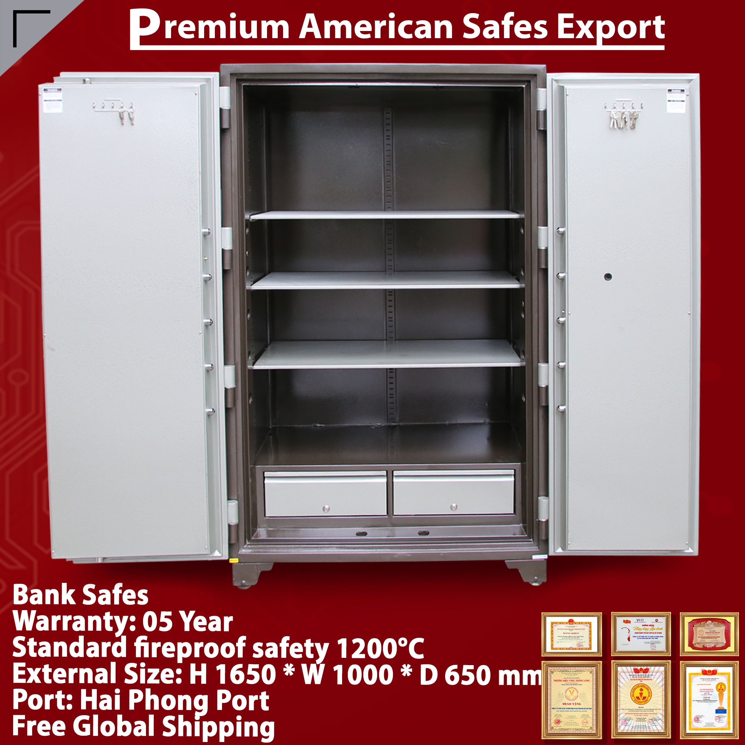 Bank Safes Deposit Box Factory Direct & Fast Shipping‎