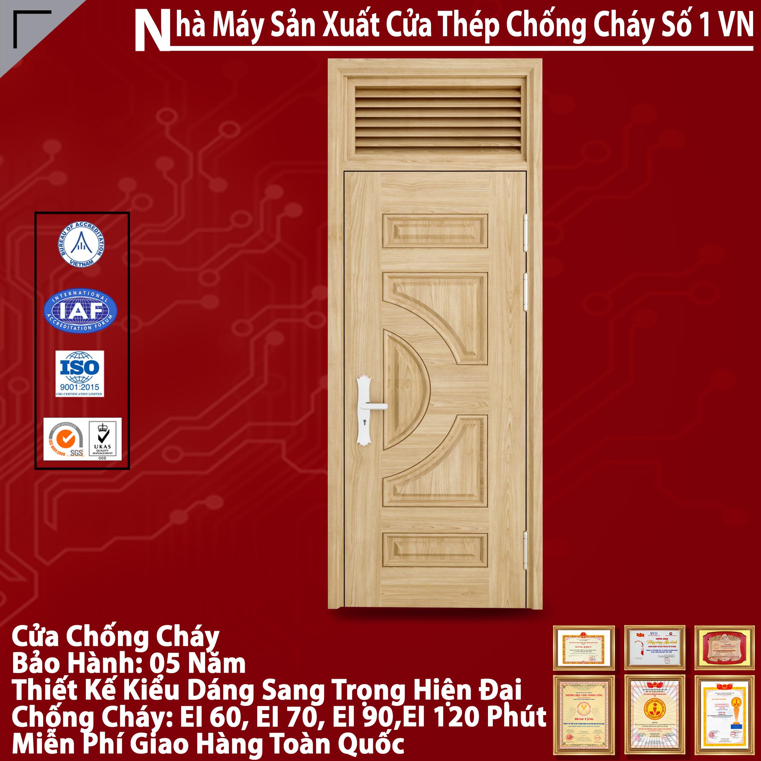 Cua Chong Chay BEMC Chat Luong Cao