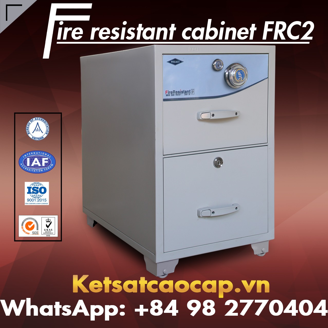 Fire Resistant Secure Storage Cabinets