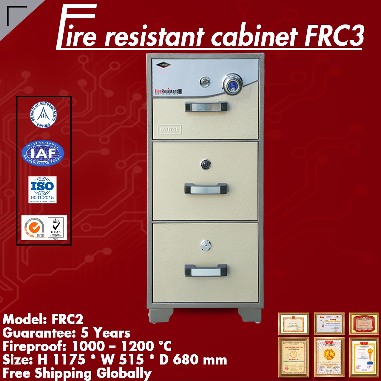 Fire Resistant Storage Cabinets