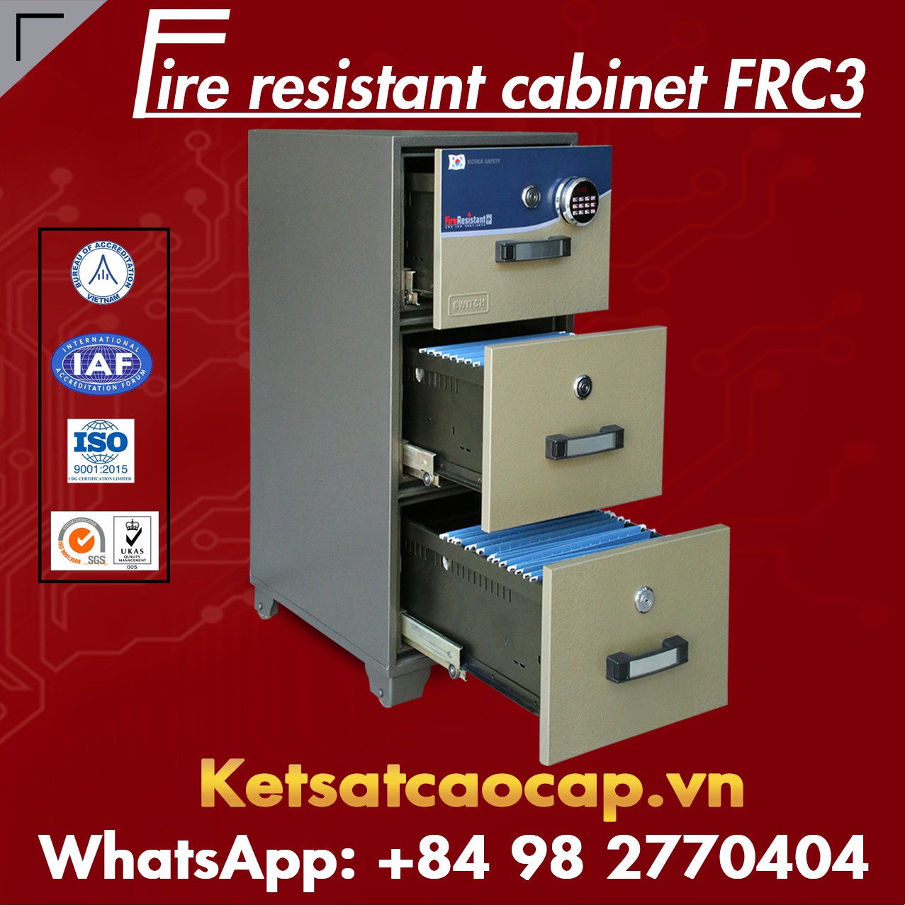 2-hour Fire-Rated Cabinet