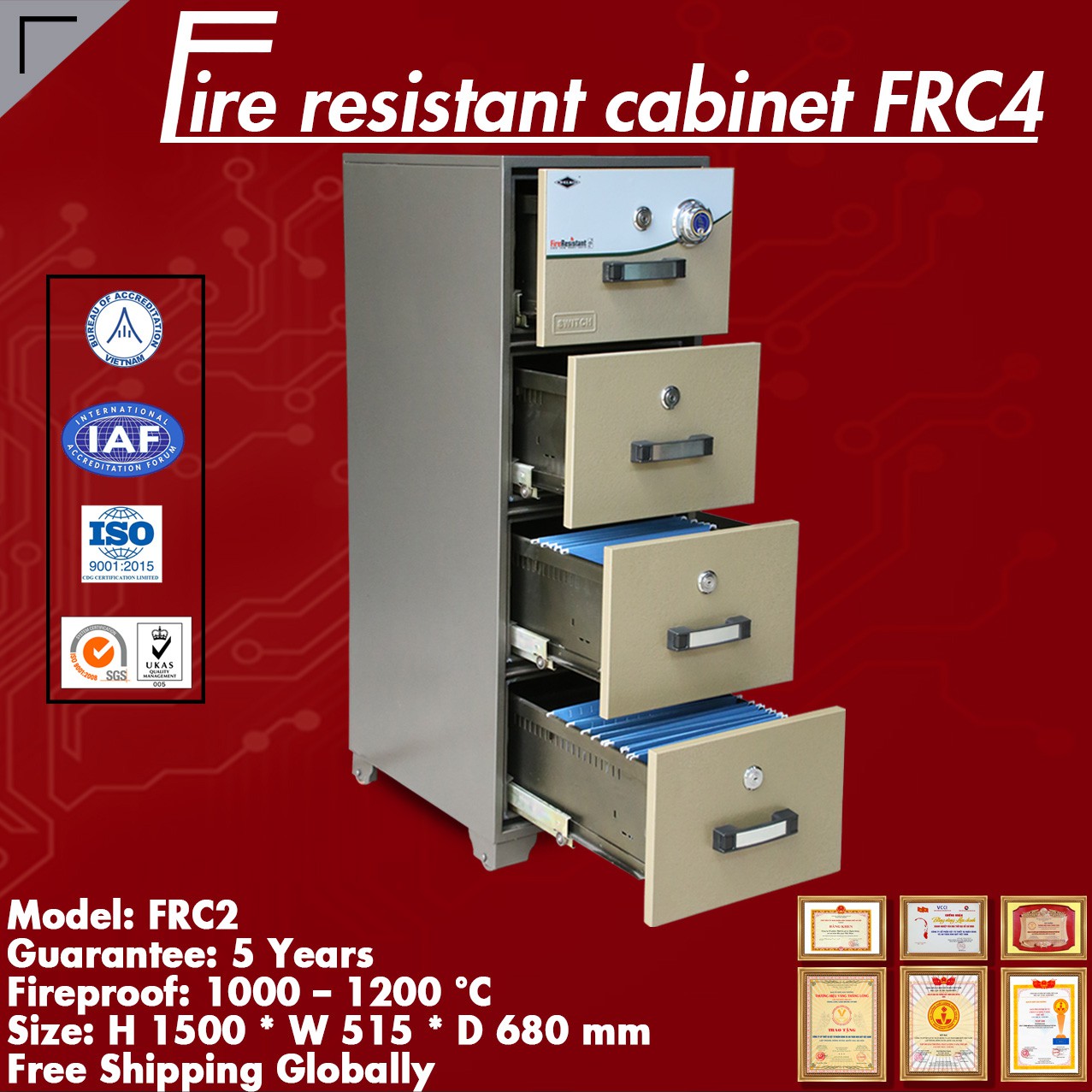 Fire Resistants File Cabinets