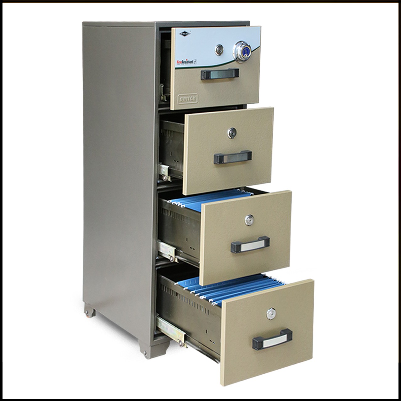 Fire Resistant Filing Cabinet - 3 Drawer