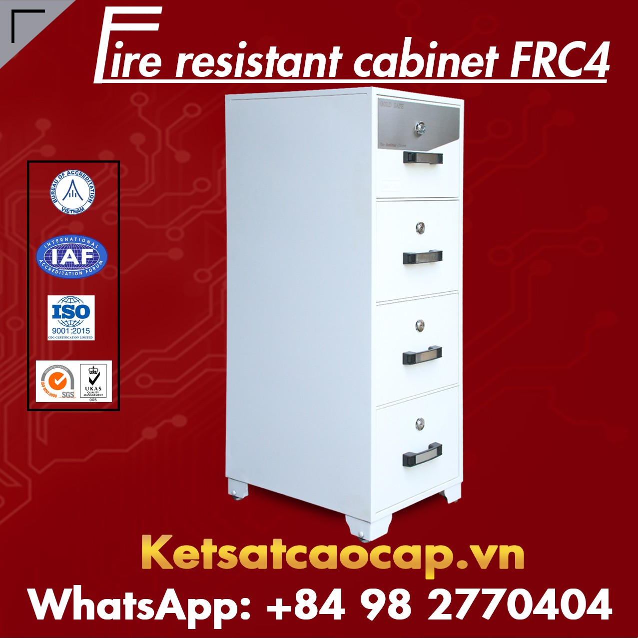 2-hour Fire-Rated Cabinet