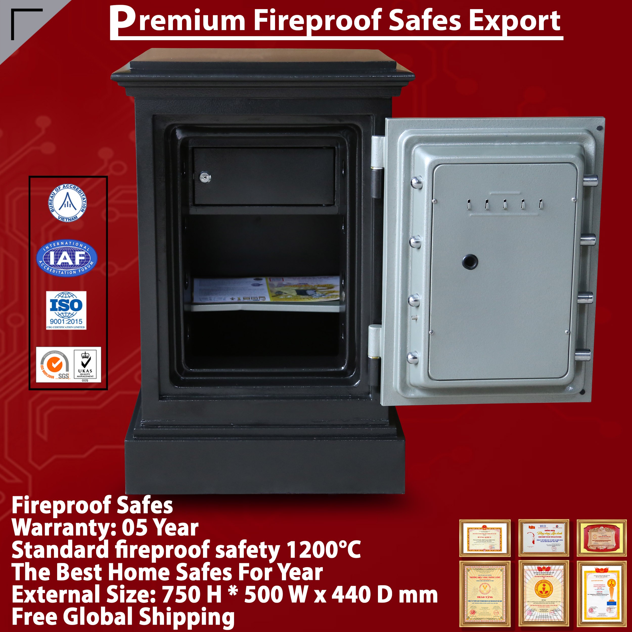 Fireproof Home Safes