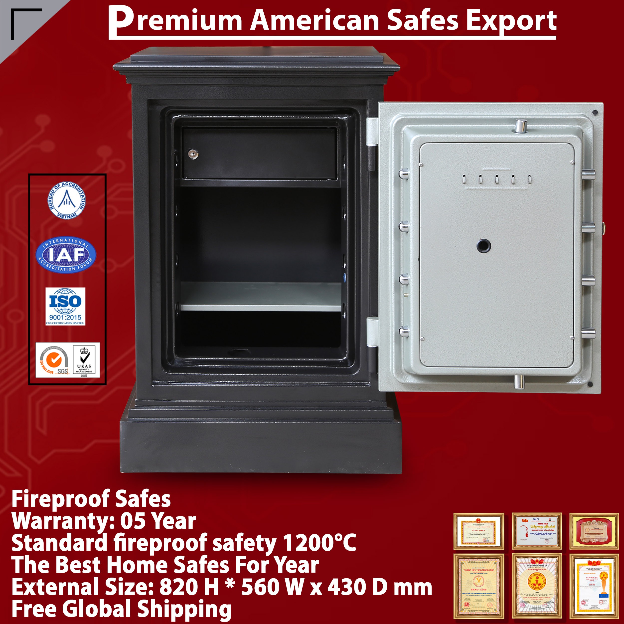 Fireproof Home Safes