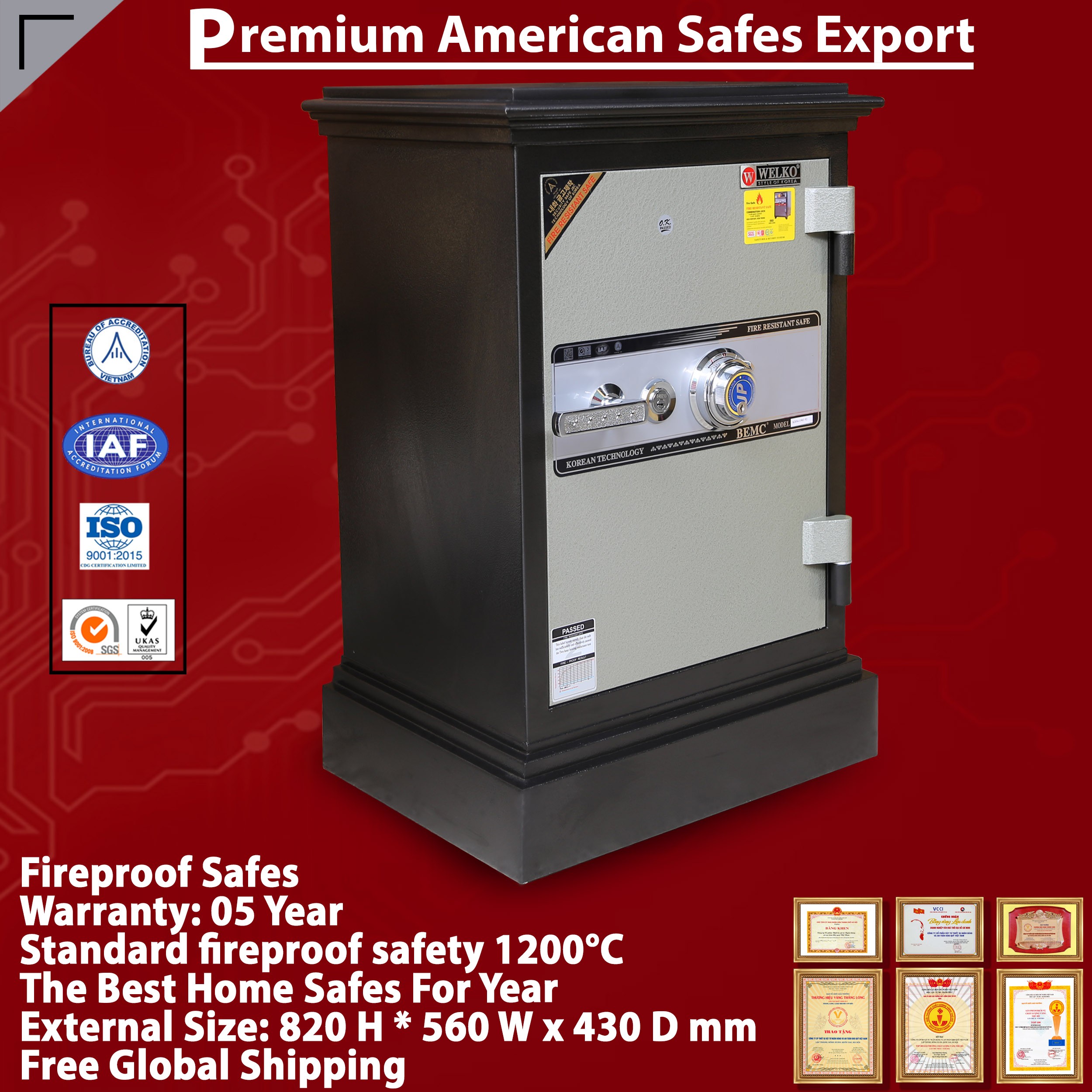 Home Security Safes for Cash & Jewellery