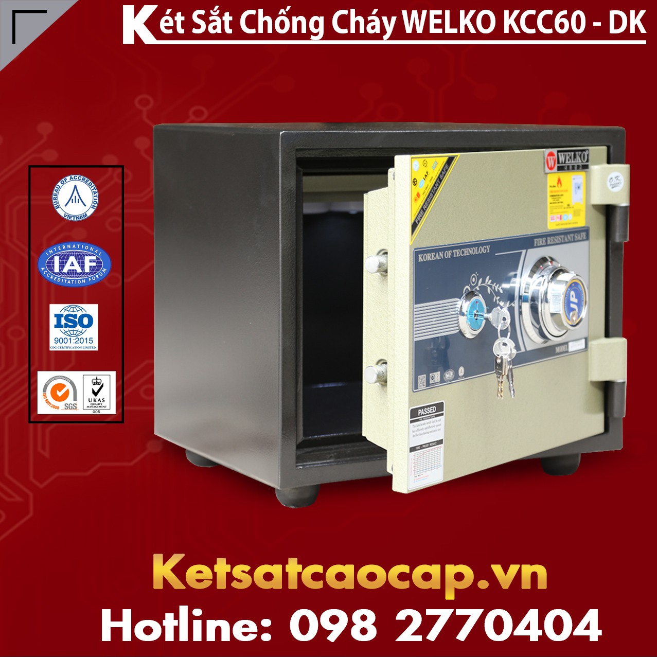 Ket Sat Chong Dap KCC60 - DK