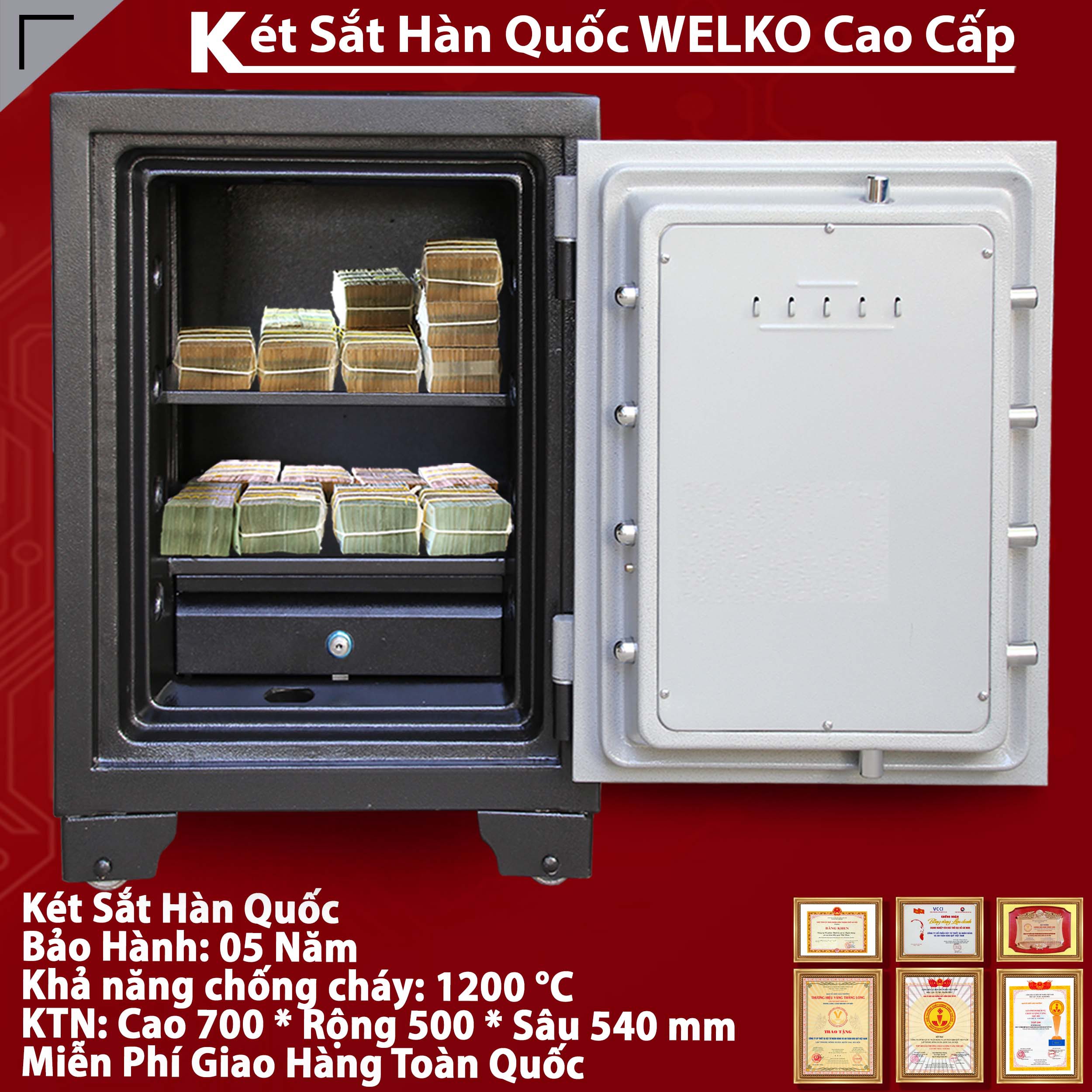 cửa hàng Két Sắt Bảo Mật cung cấp két sắt giá rẻ chất lượng cao an toàn uy tín