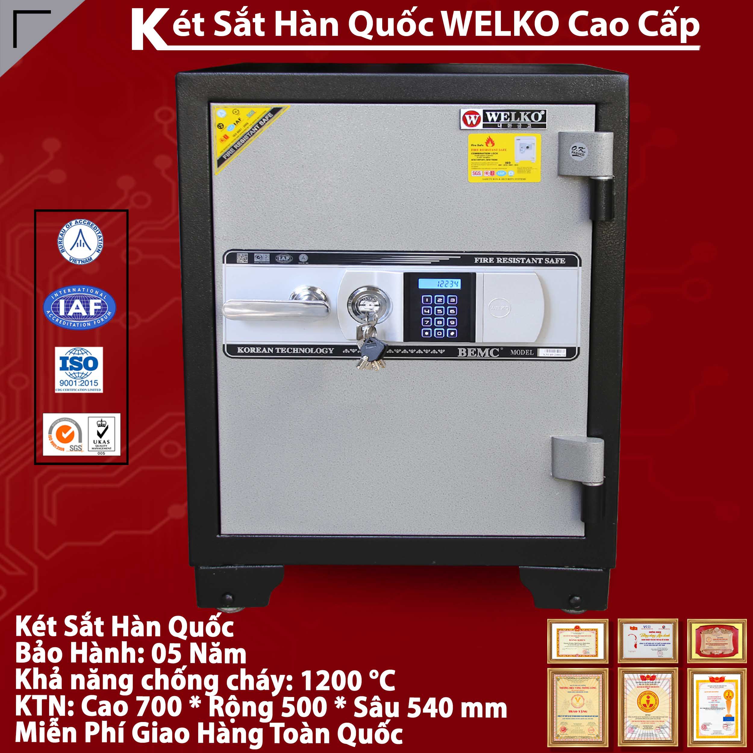 Két Sắt Siêu Cường S700 - E Silver