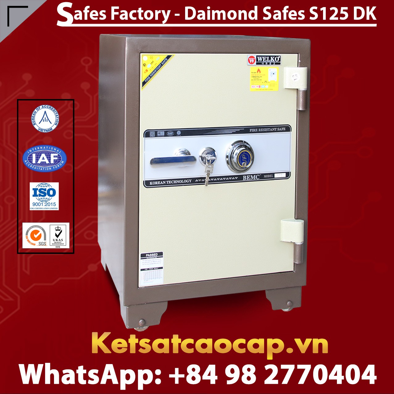 Office Safe Box High Quality Factory Price cao cấp