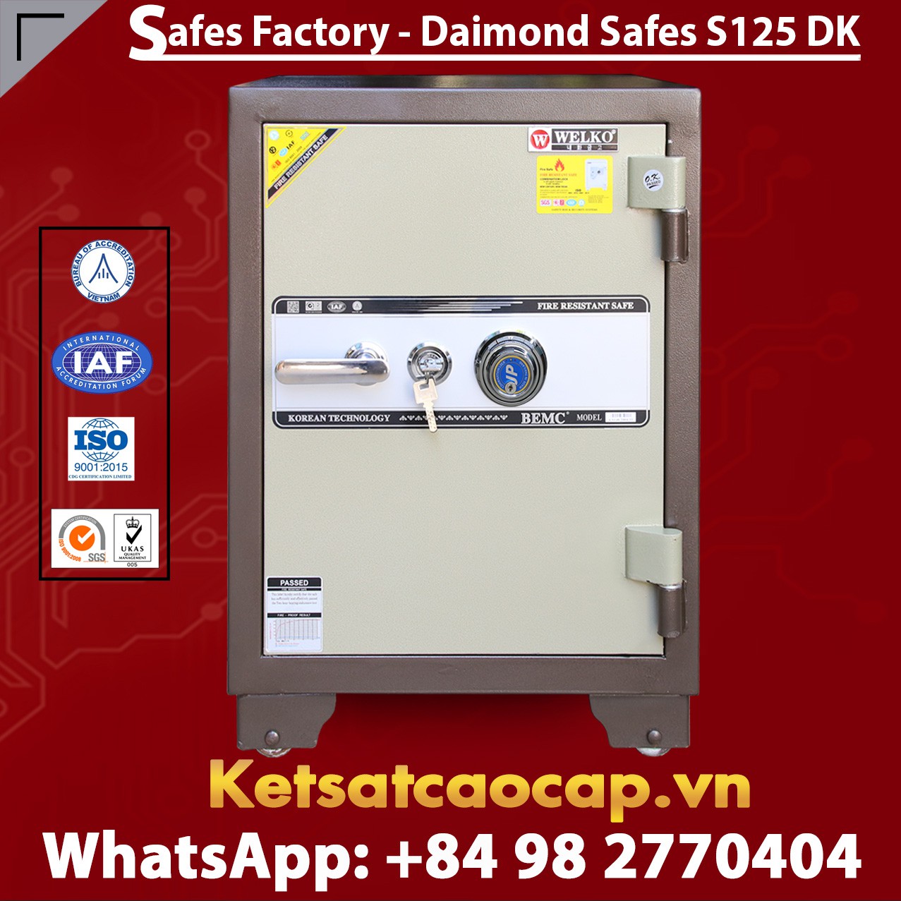 Office Safe Box High Quality Factory Price cao cấp