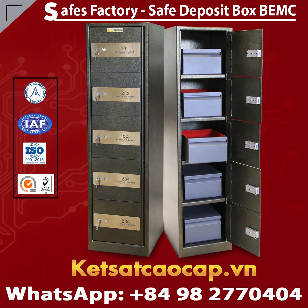 Safe Deposit Safes BEMC K1745