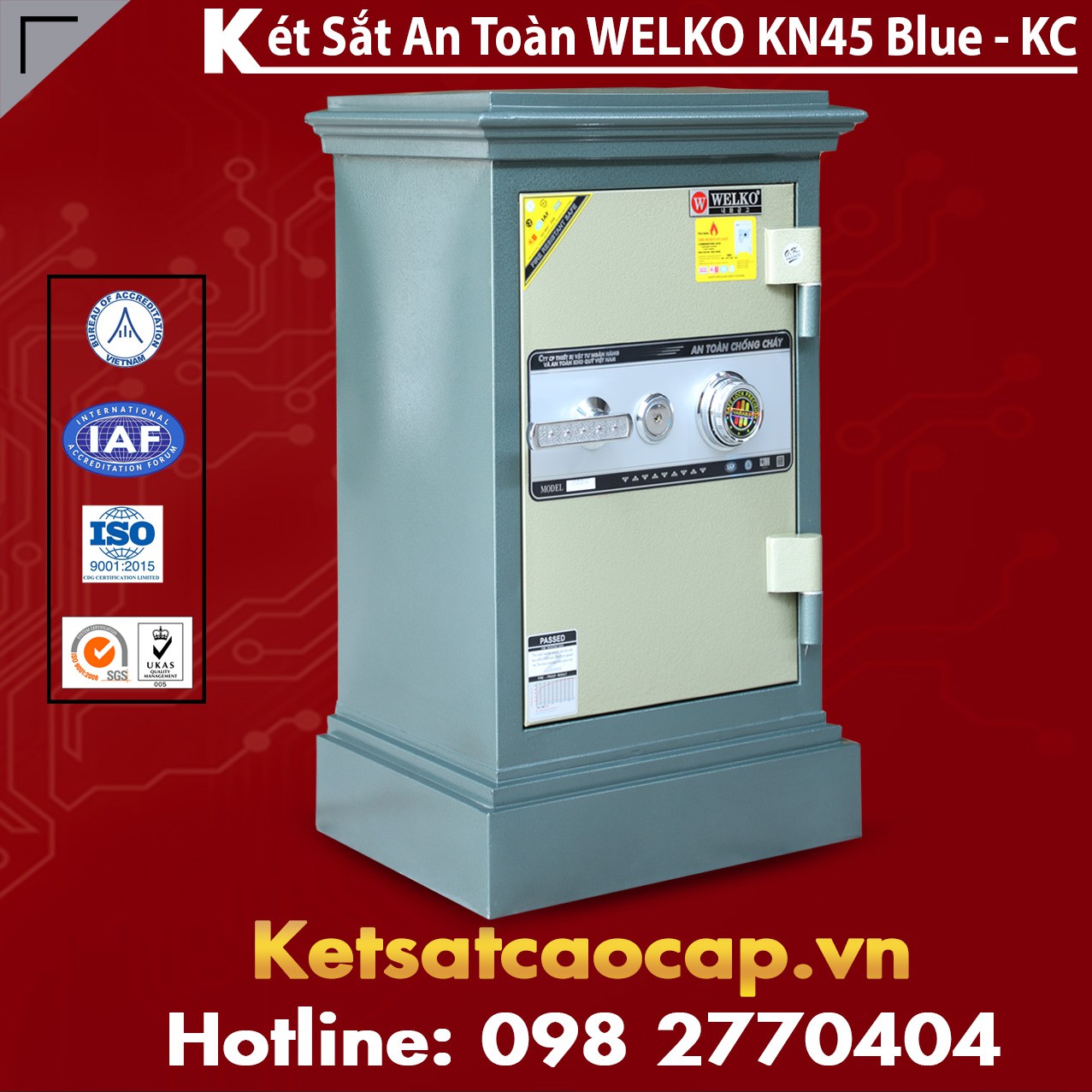 cửa hàng bán két sắt an toàn welkosafe cho văn phòng ở tphcm