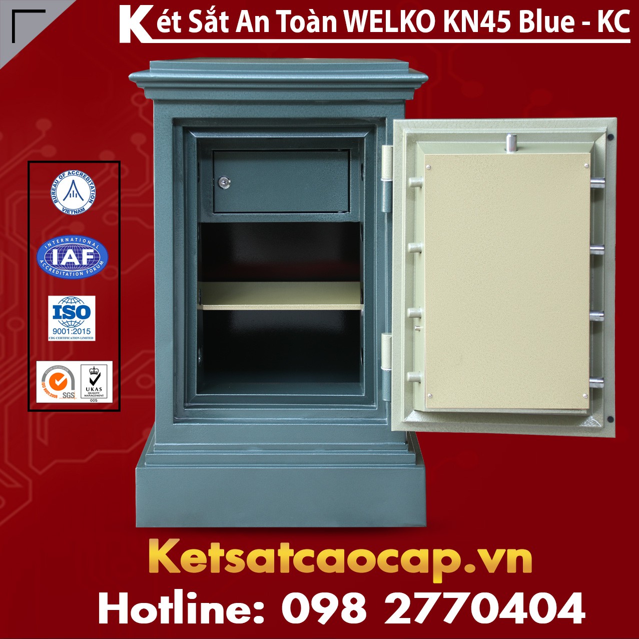 cửa hàng bán két sắt an toàn welkosafe cho văn phòng ở tphcm