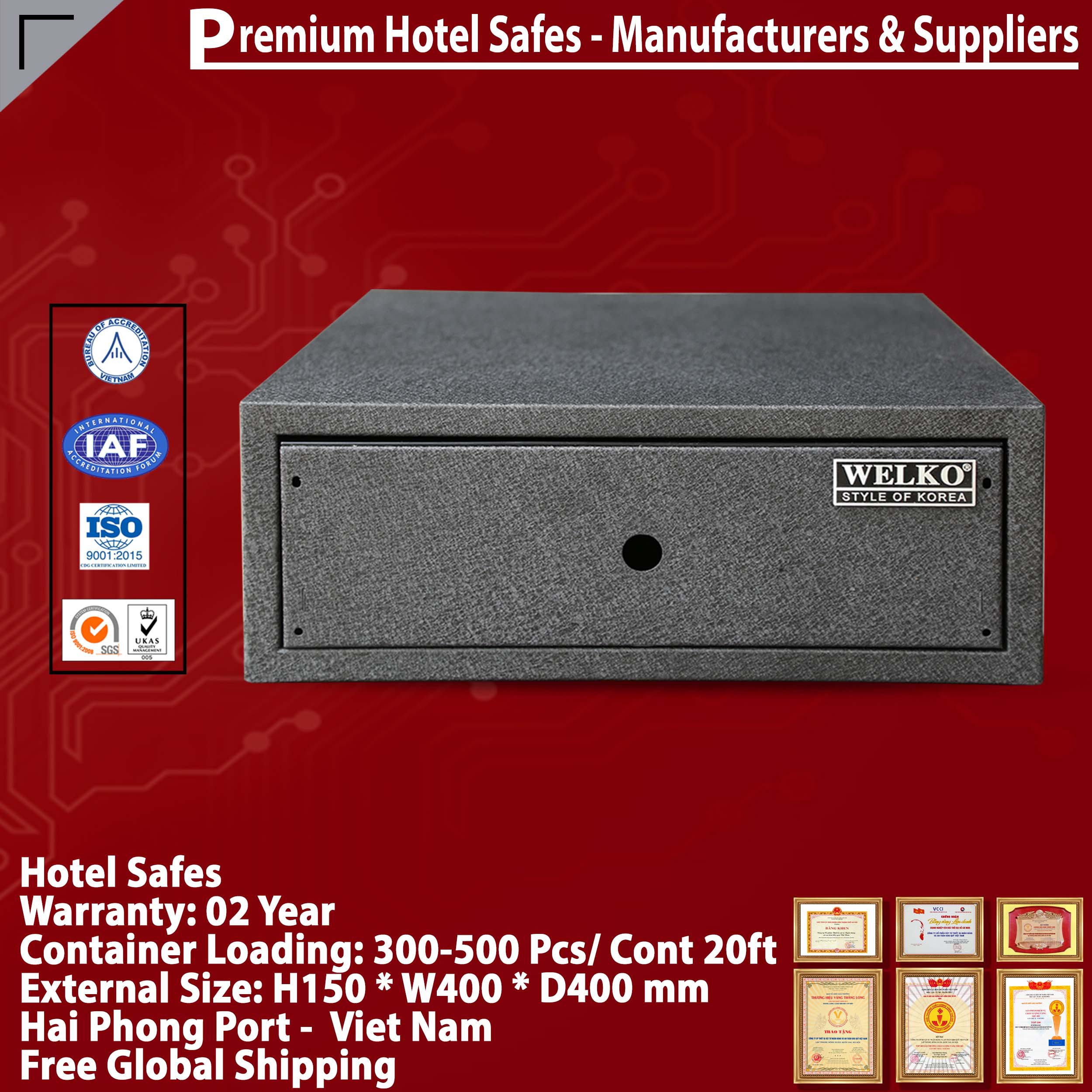 Hotel Drawer Safe Factory Direct & Fast Shipping‎