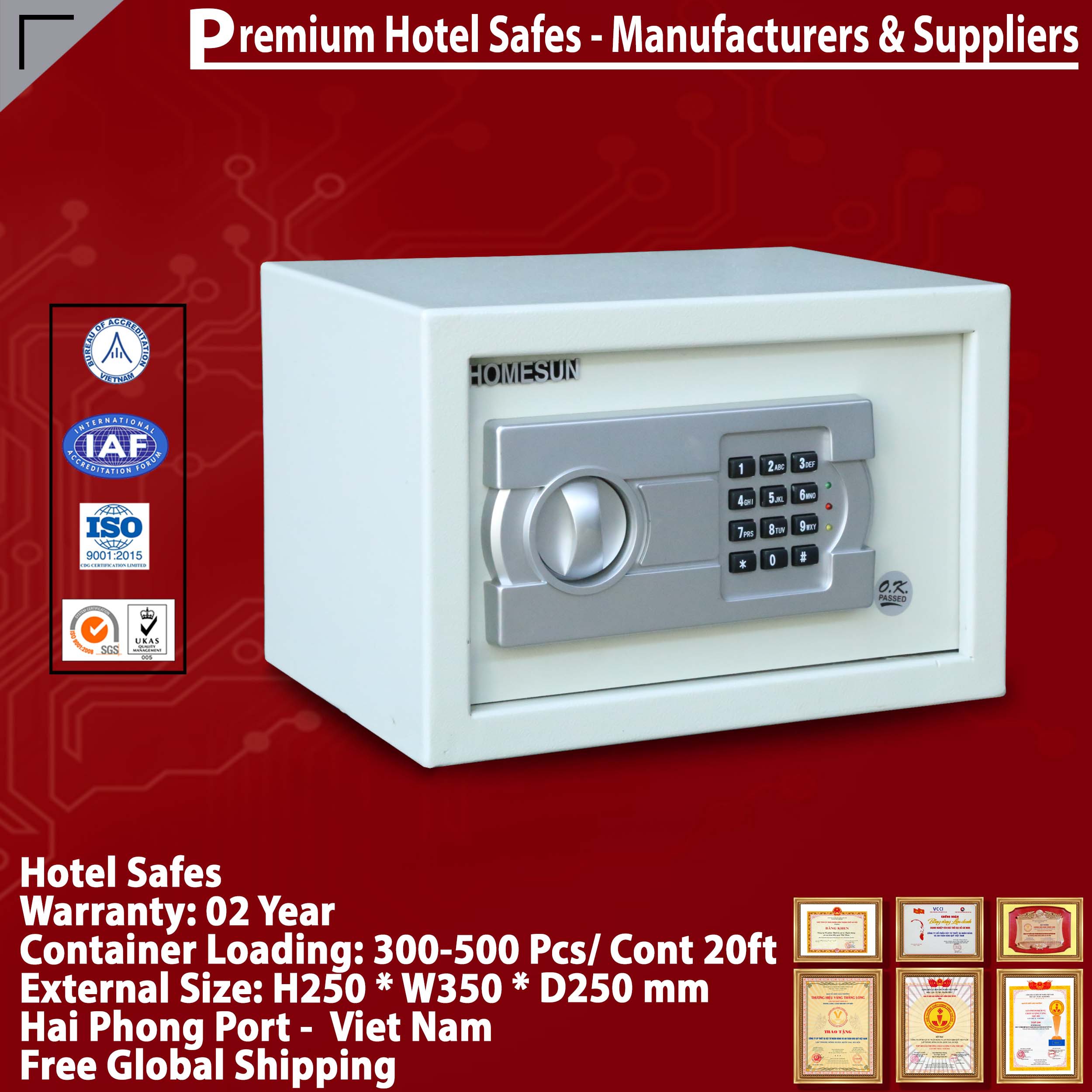 Hotel Safes Resort Manufacturing Facility