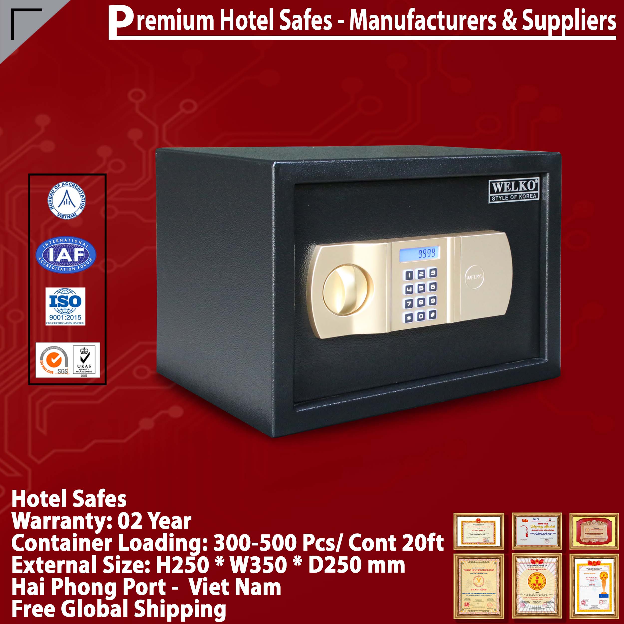 Best Sellers In Hotel Safes Manufacturing Facilit