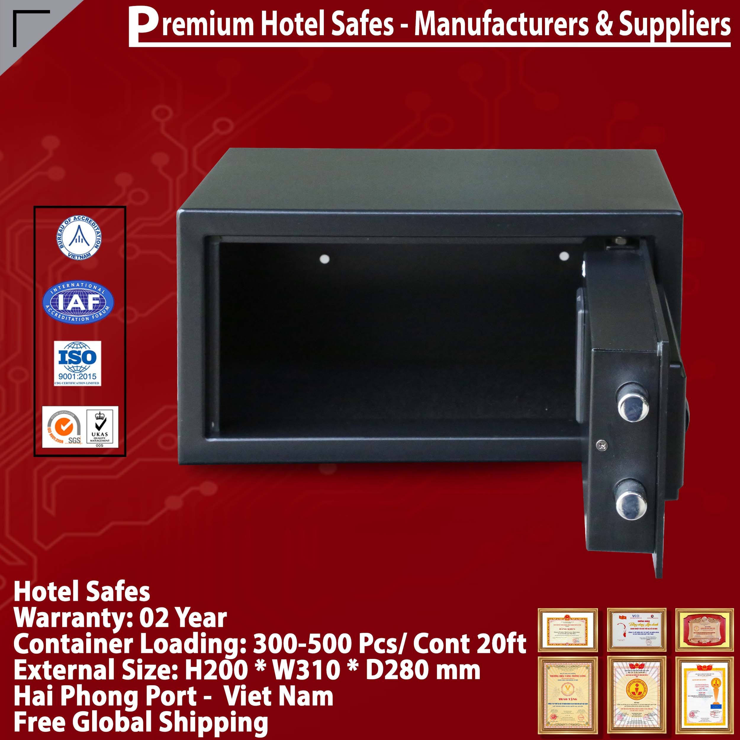 Best Sellers In Hotel Safes Made In Viet Nam Brands
