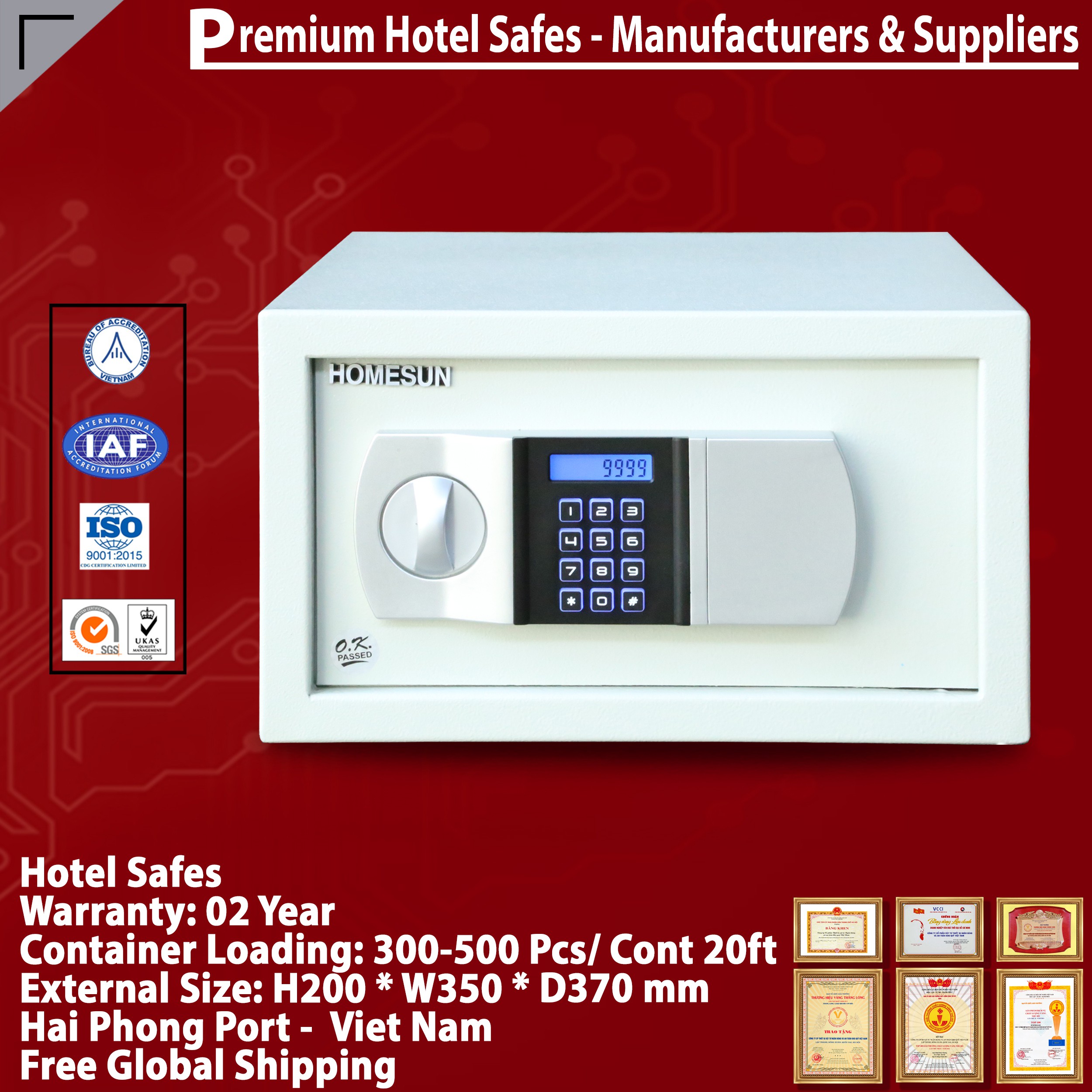 Hotel Room Safe Suppliers and Exporters‎