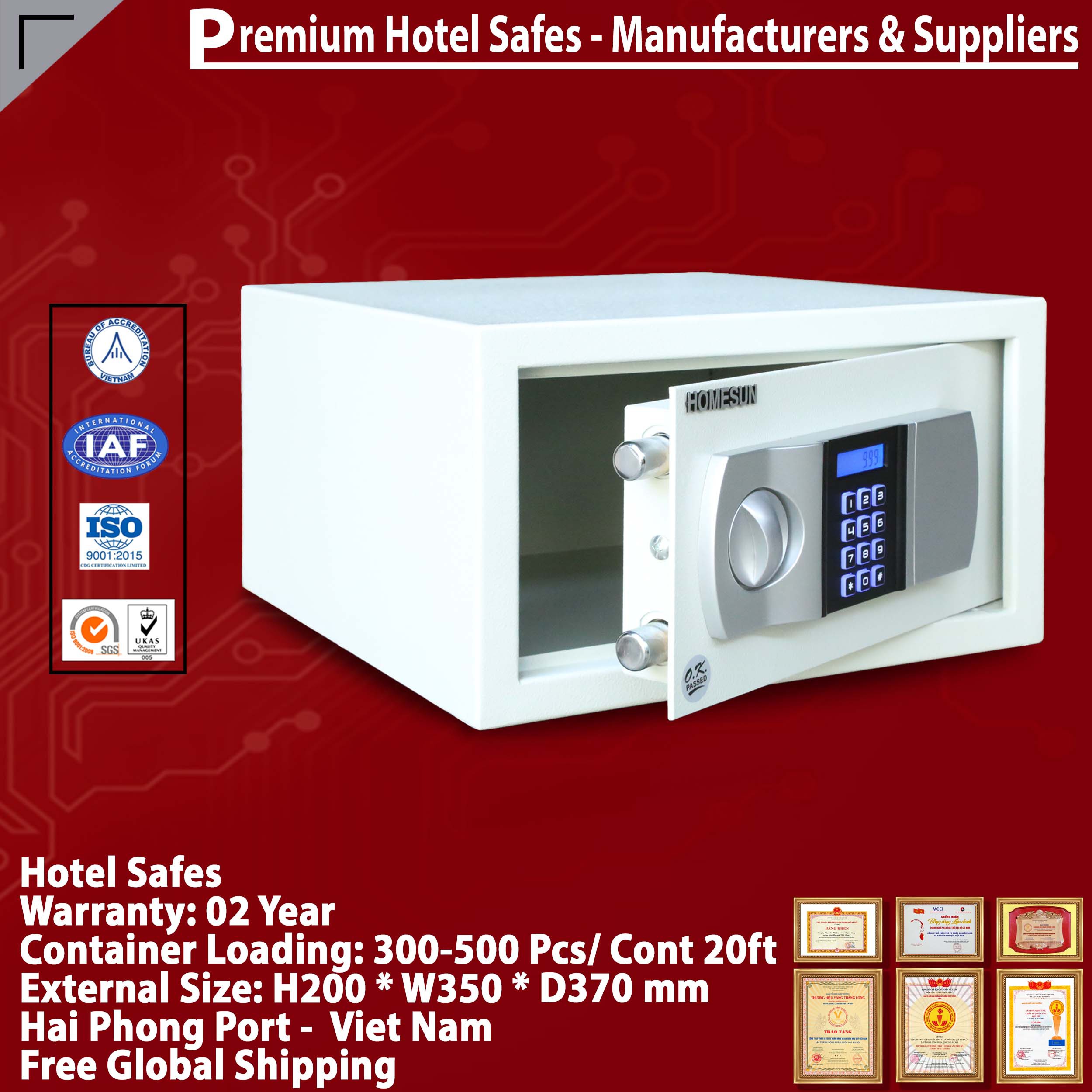 Best Sellers In Hotel Safes High Quality Price Ratio‎ for sale online