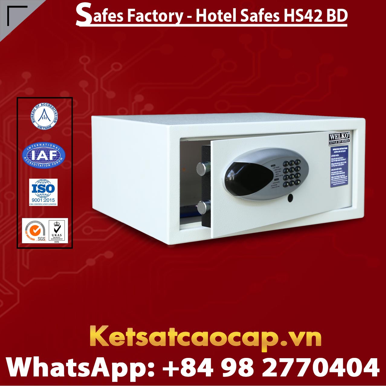 Best Hotel Safe For Home Suppliers and Exporters WELKO