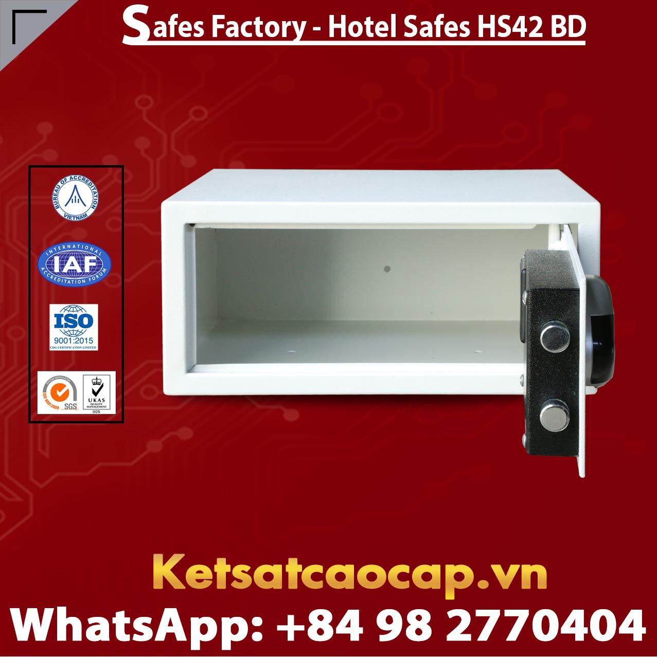 Safes in Hotel WELKO HS42 BD