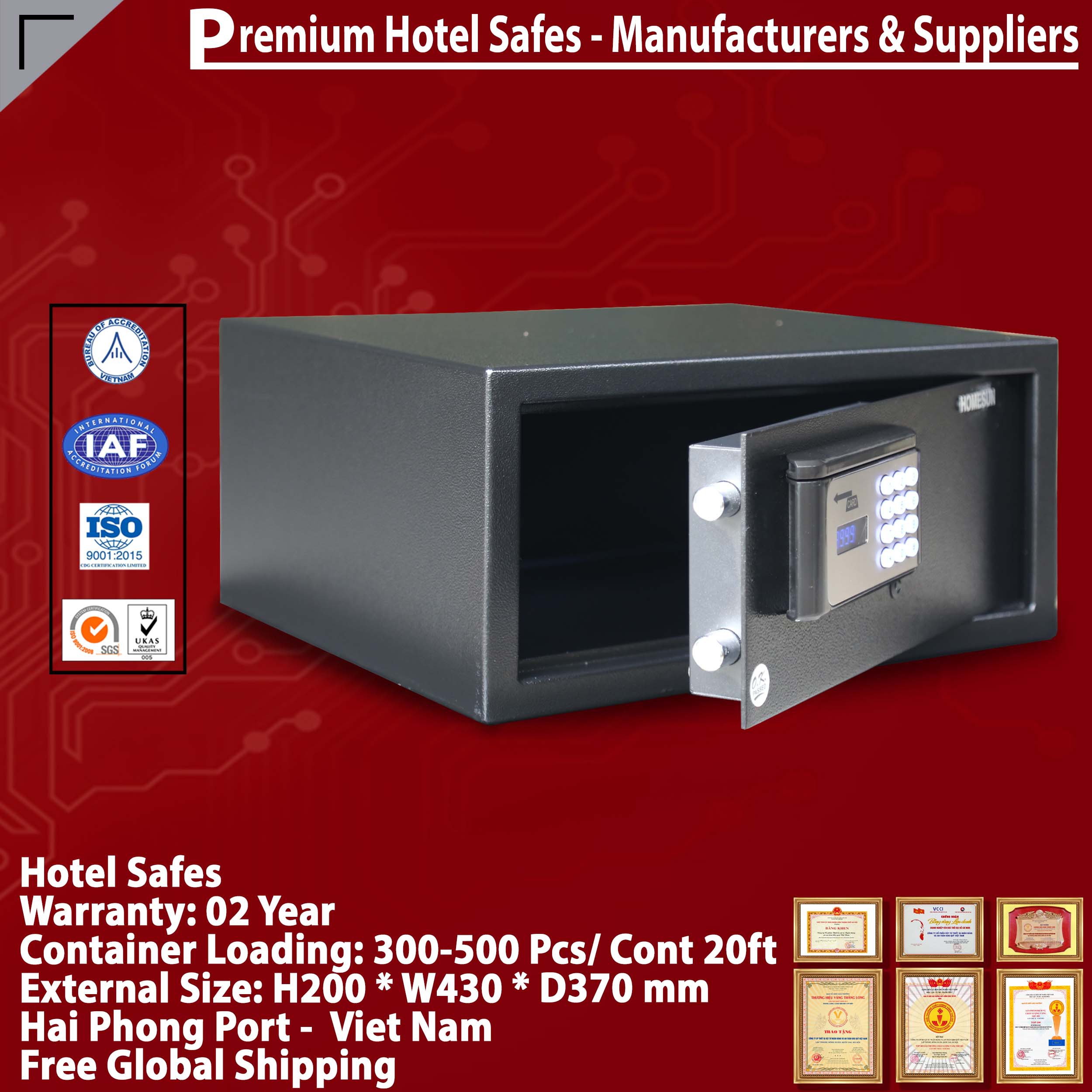 Hotel Safe Dimensions High Quality Price Ratio‎