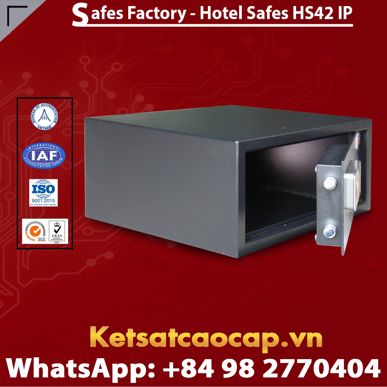 Best Hotel Safe For Home WELKO HS42 IP