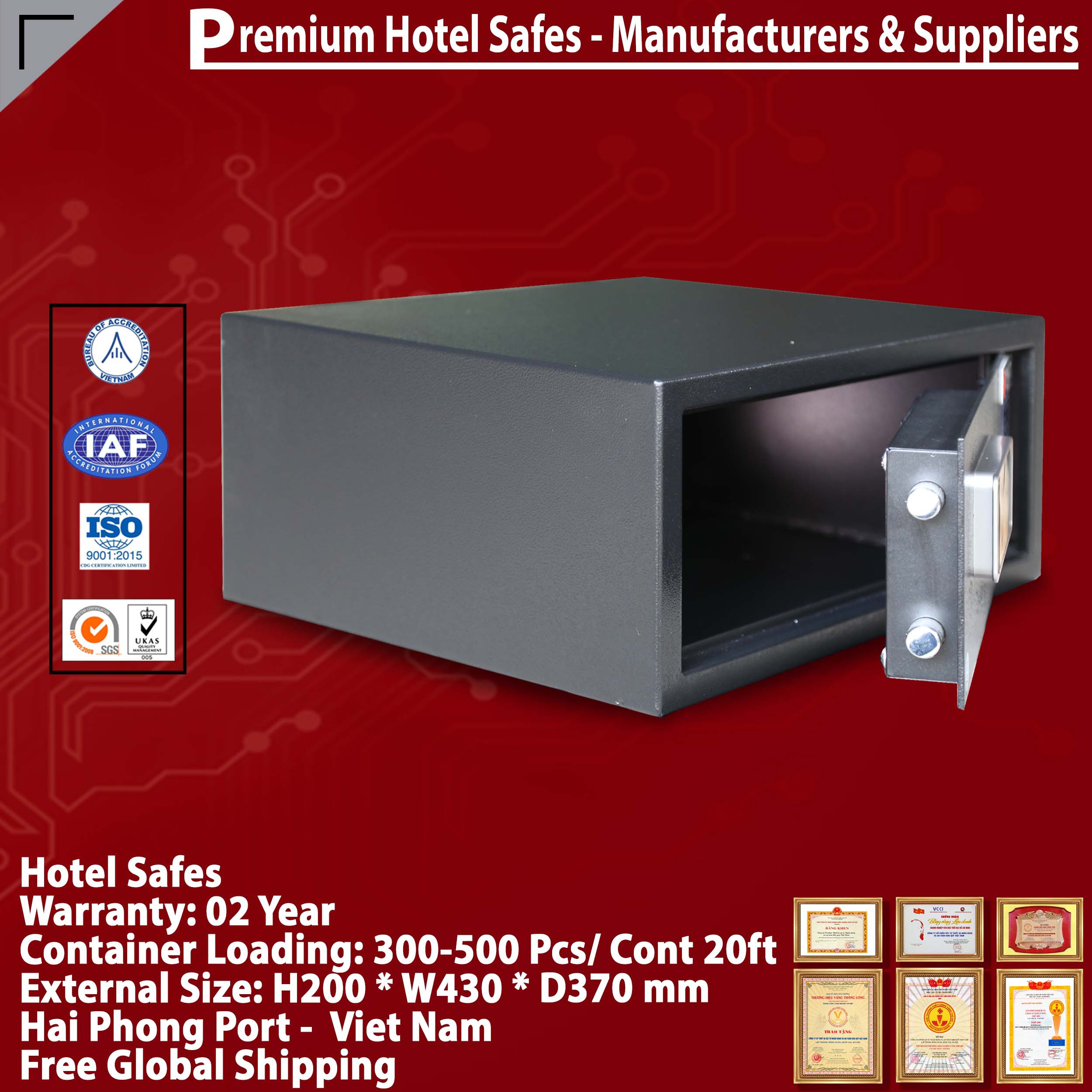 Hotel Safety Deposit Box High Quality Price Ratio‎ Lock