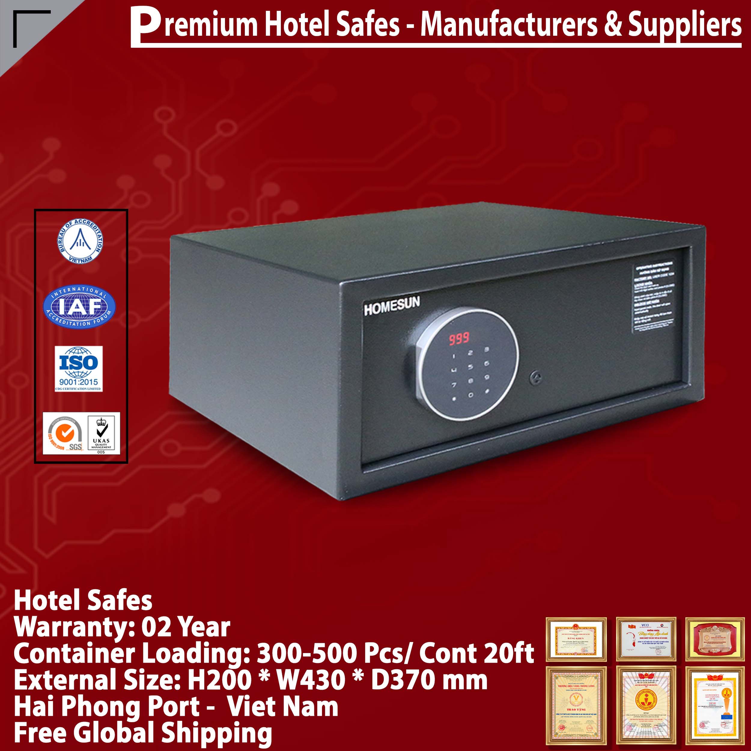 Hotel Room Safe Manufacturing Facility