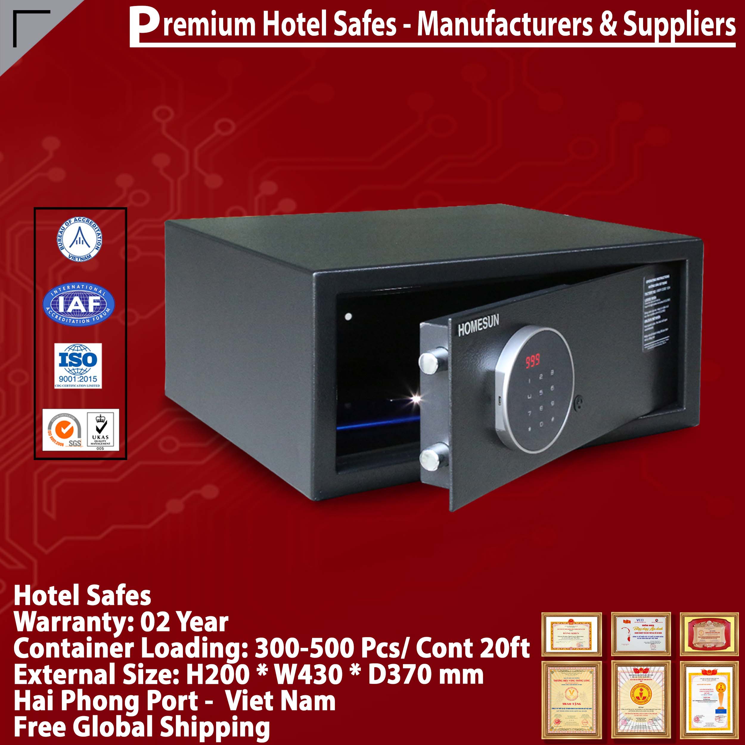 Hotel Safe Dimensions High Quality Price Ratio‎