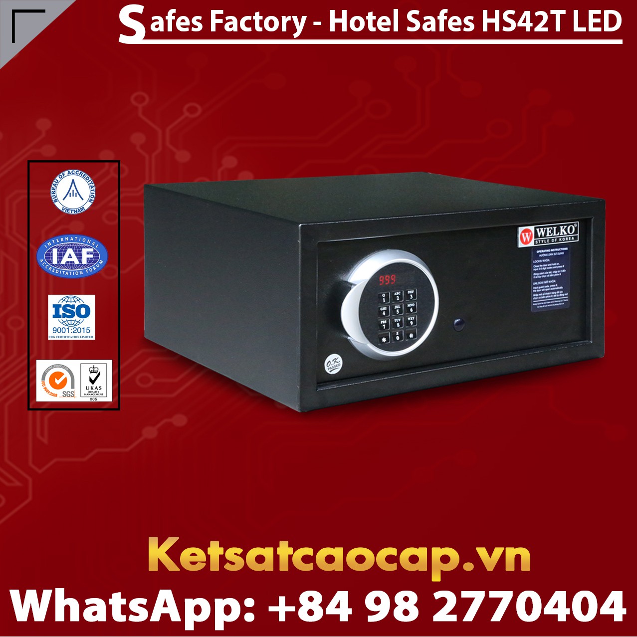 Safes For Hotels And Resorts