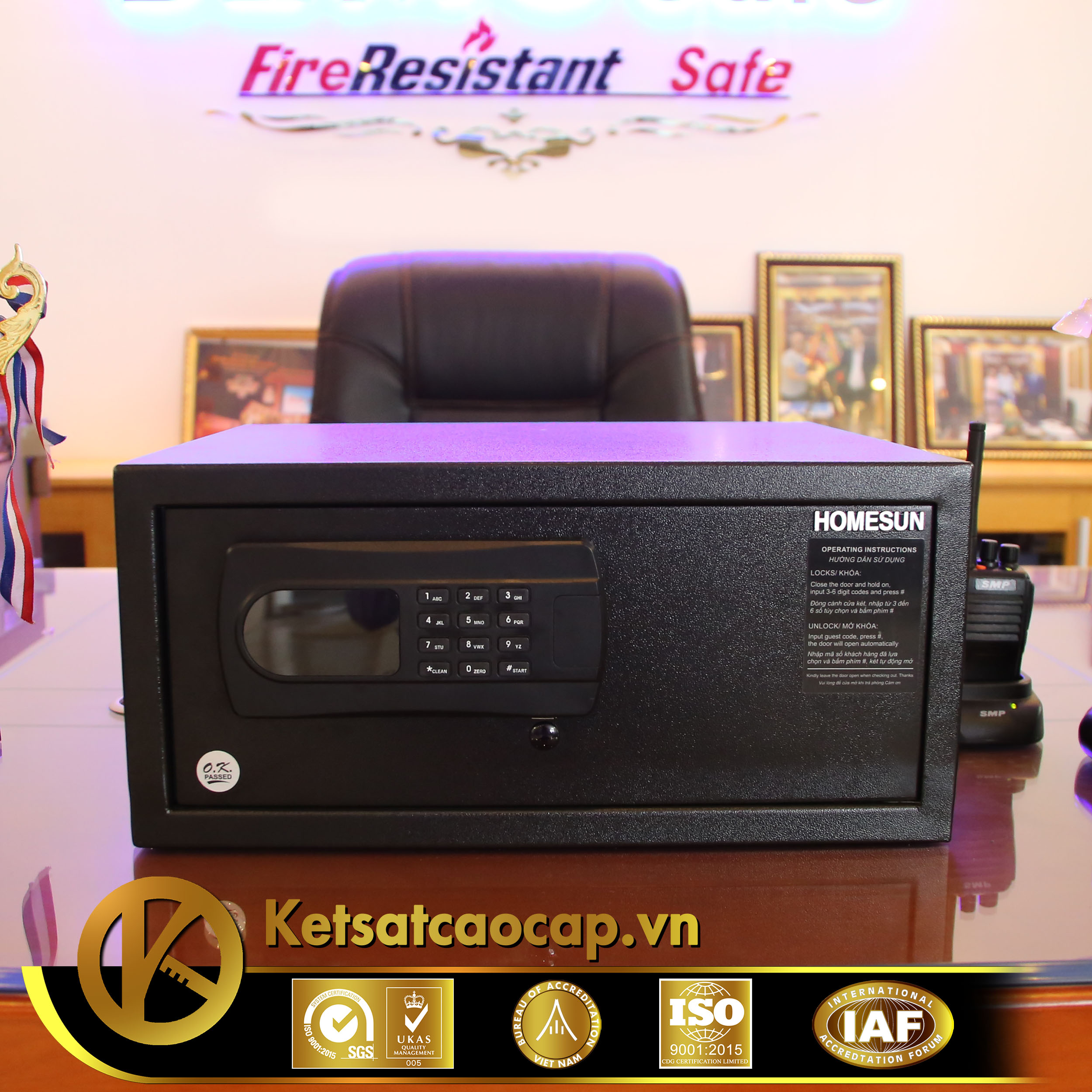 két sắt khách sạn homesun cao cấp tphcm