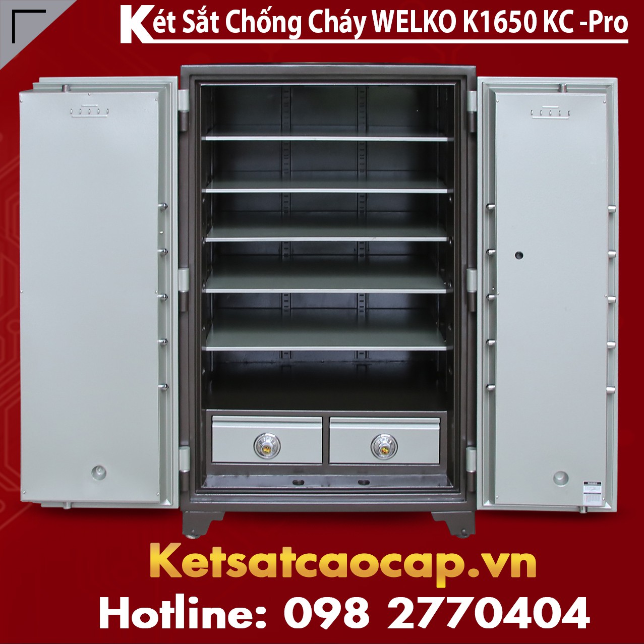 Ket Sat Chong Chay Welko K1650 KC - Pro