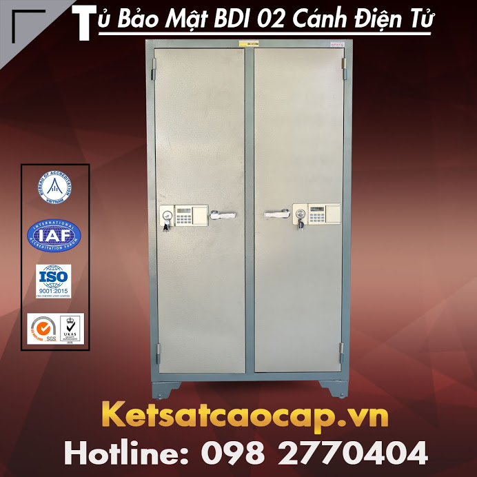 Tủ Bảo Mật BDI 02 Cánh Điện Tử