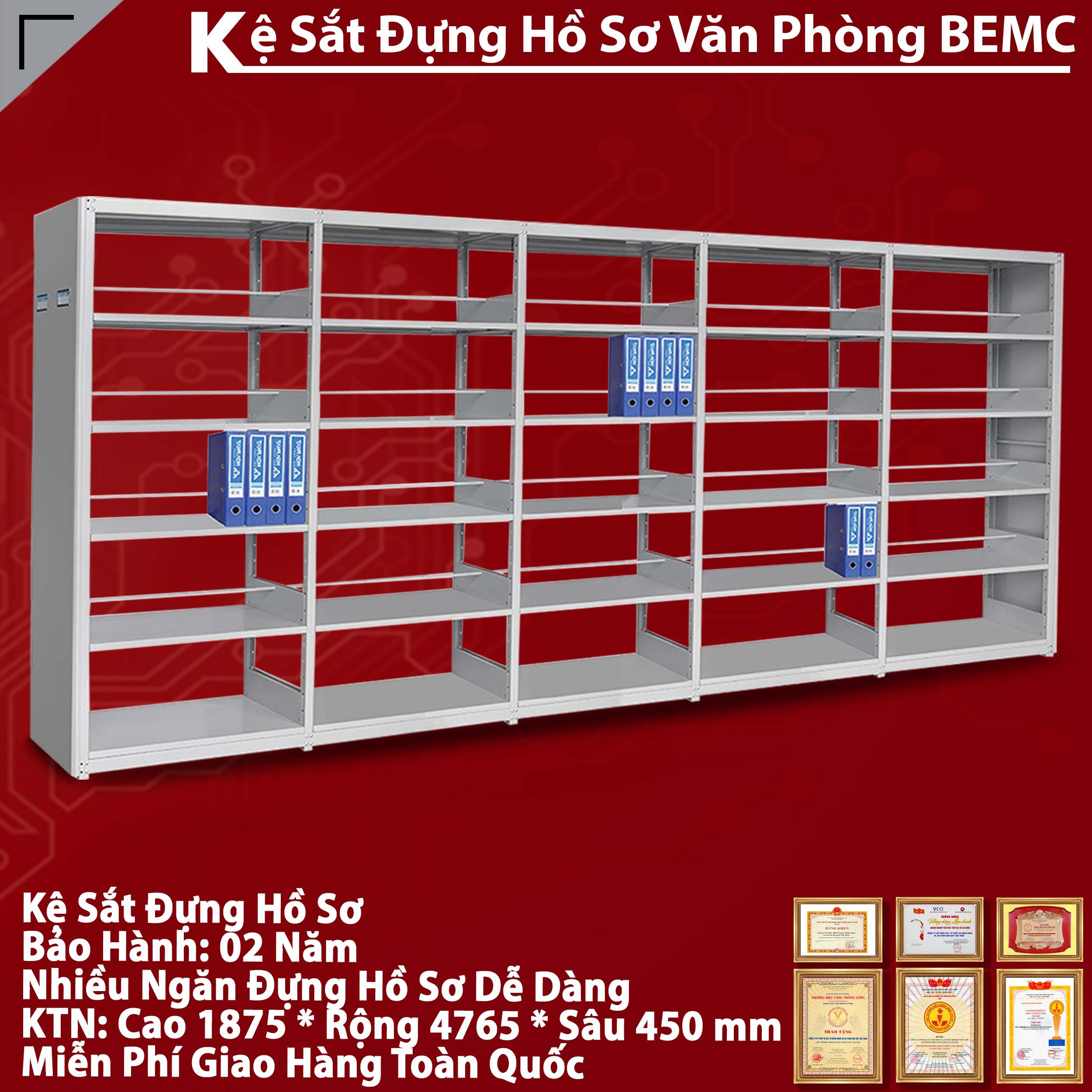 Giá BEMC-GS5K5B - Giá sắt đa năng - Giá sắt