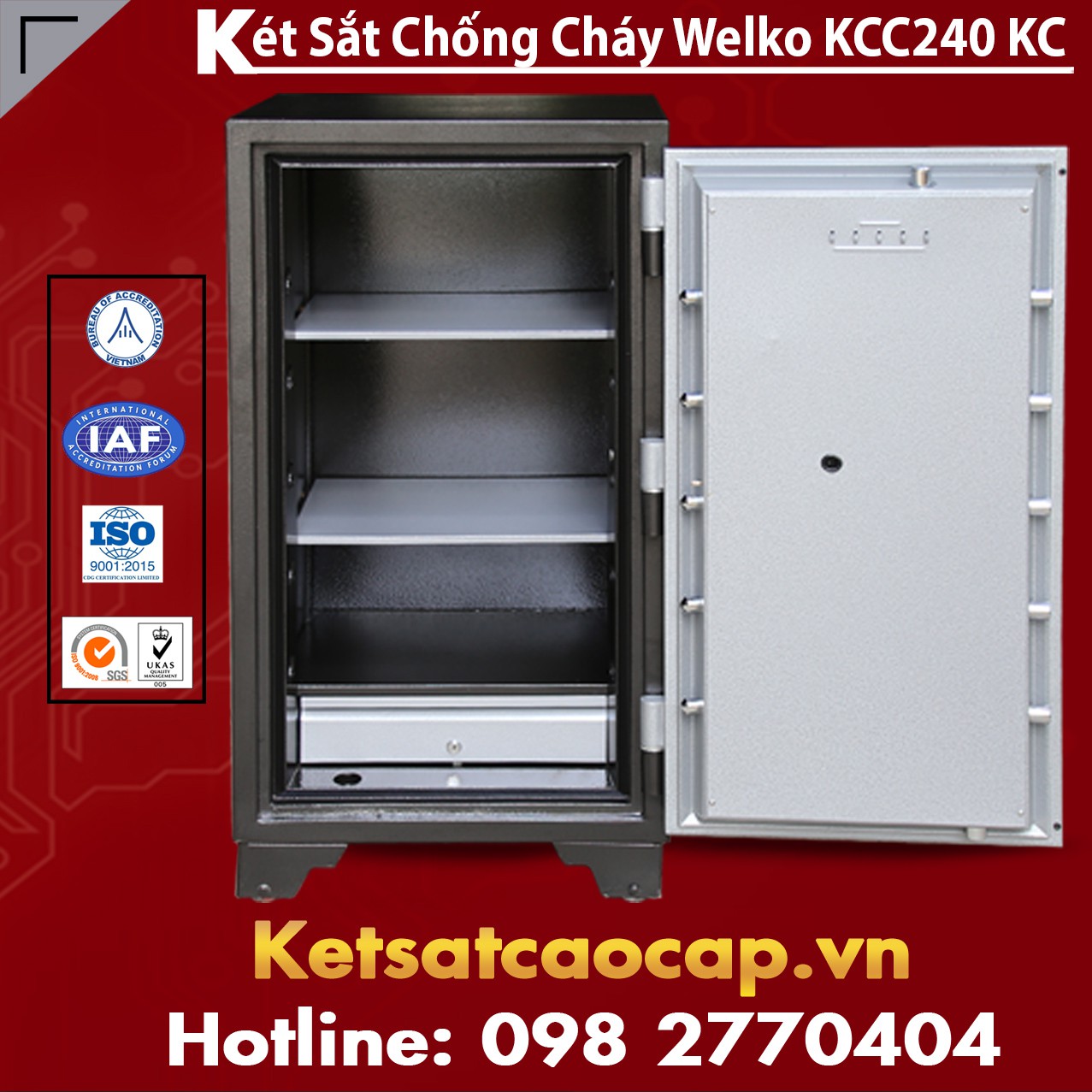 Ket Sat Chong Chay KCC 240 - KC