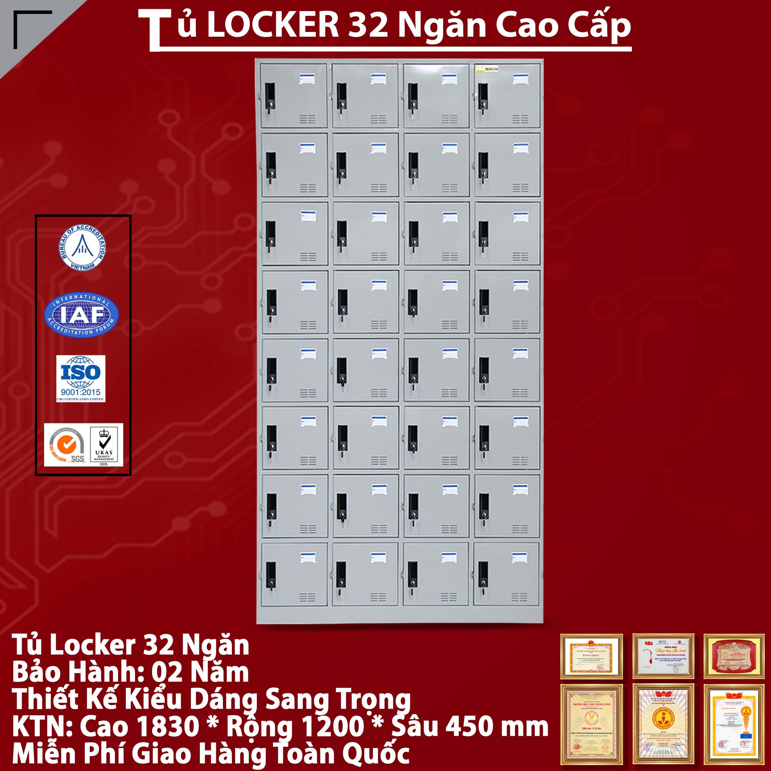 Nơi bán Tủ sắt locker TU988-4K giá rẻ nhất
