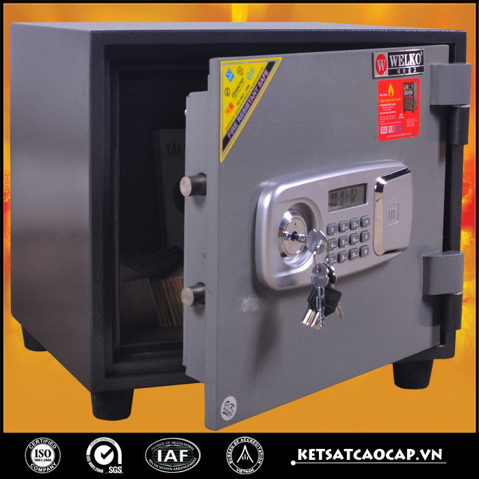 mua két sắt an toàn WELKO Fire Resistant Safes tại Tây Ninh 1