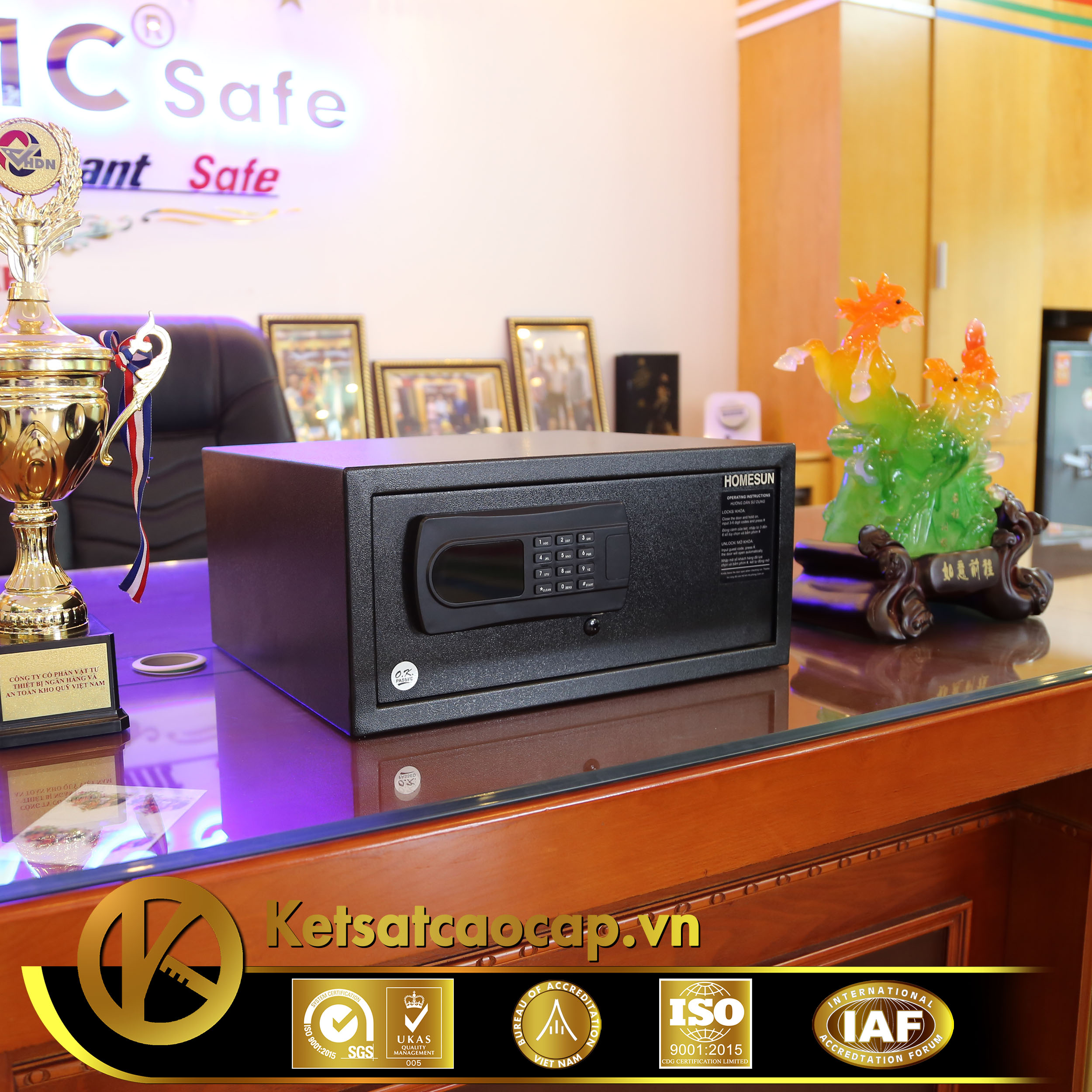 nhà cung cấp Két Sắt Khách Sạn Condotel Hotel Hà Tĩnh WELKO Hotel Safe