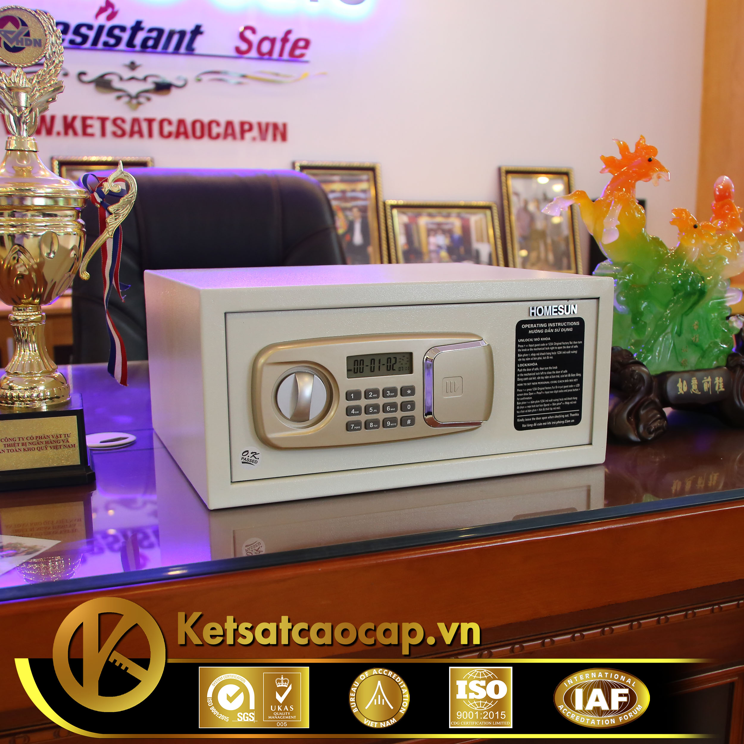 cửa hàng bán ket sat khach san gia re Phu Quoc Hotel safe