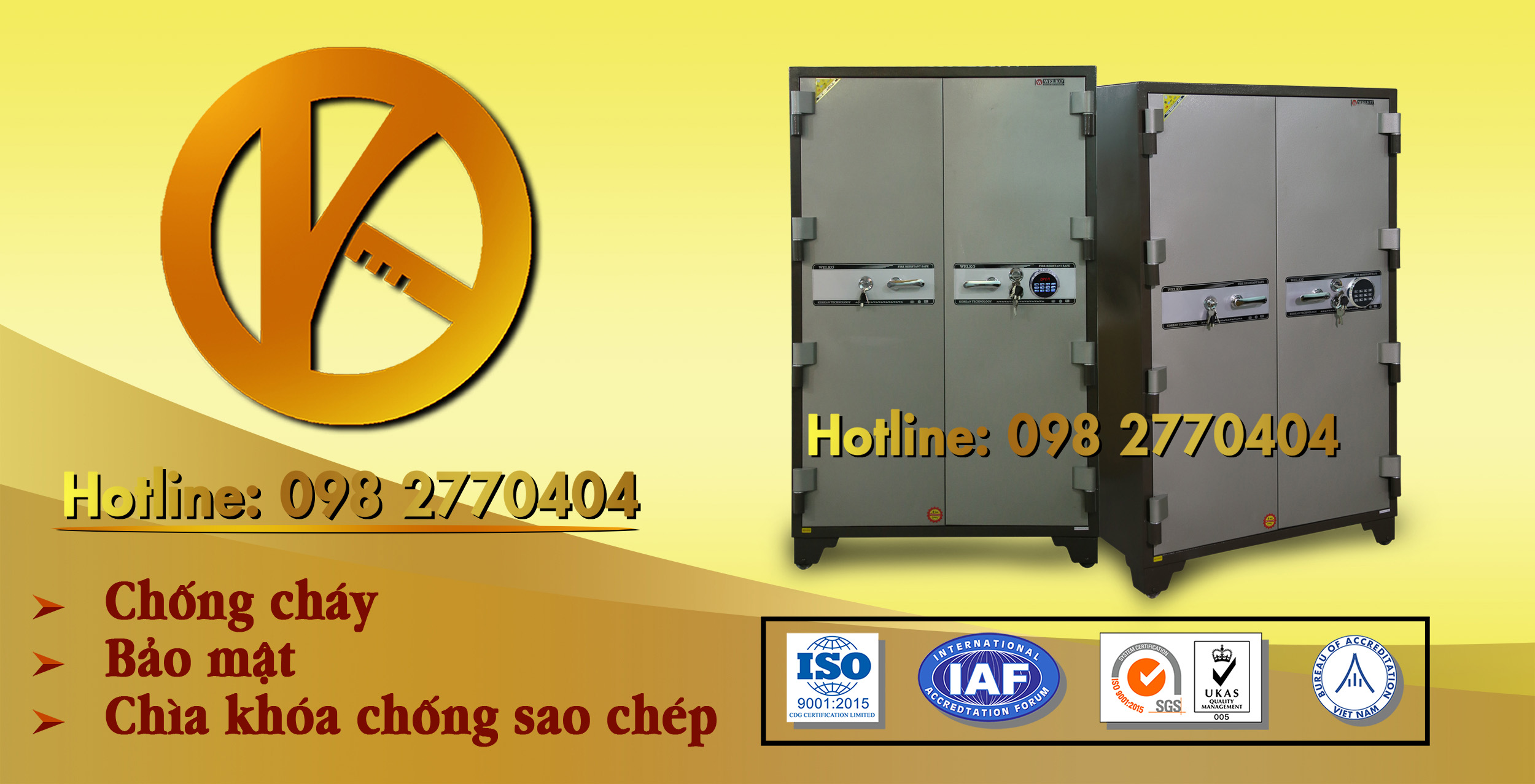 Két sắt dùng cho ngân hàng bemc văn phòng