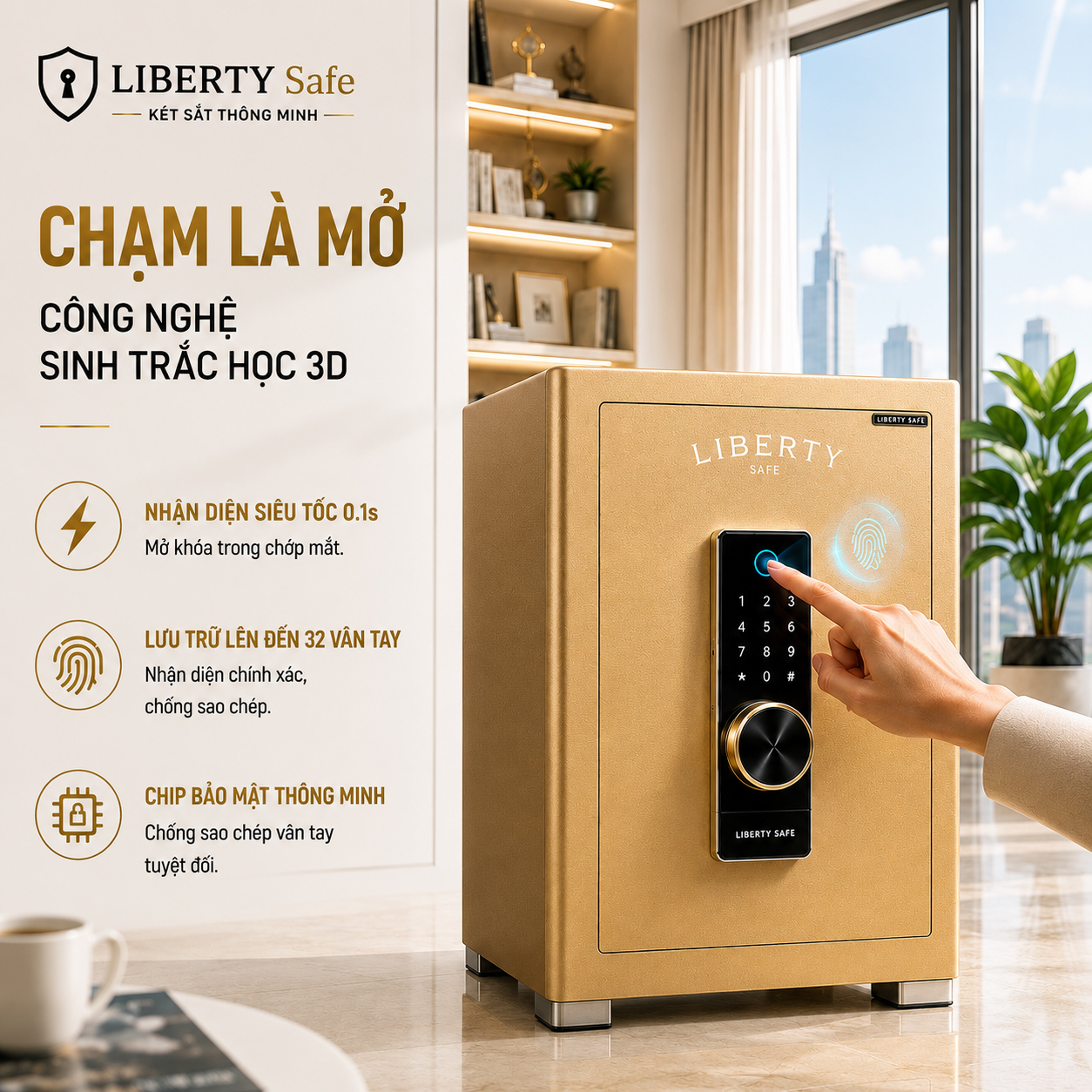 két sắt thông minh cao cấp